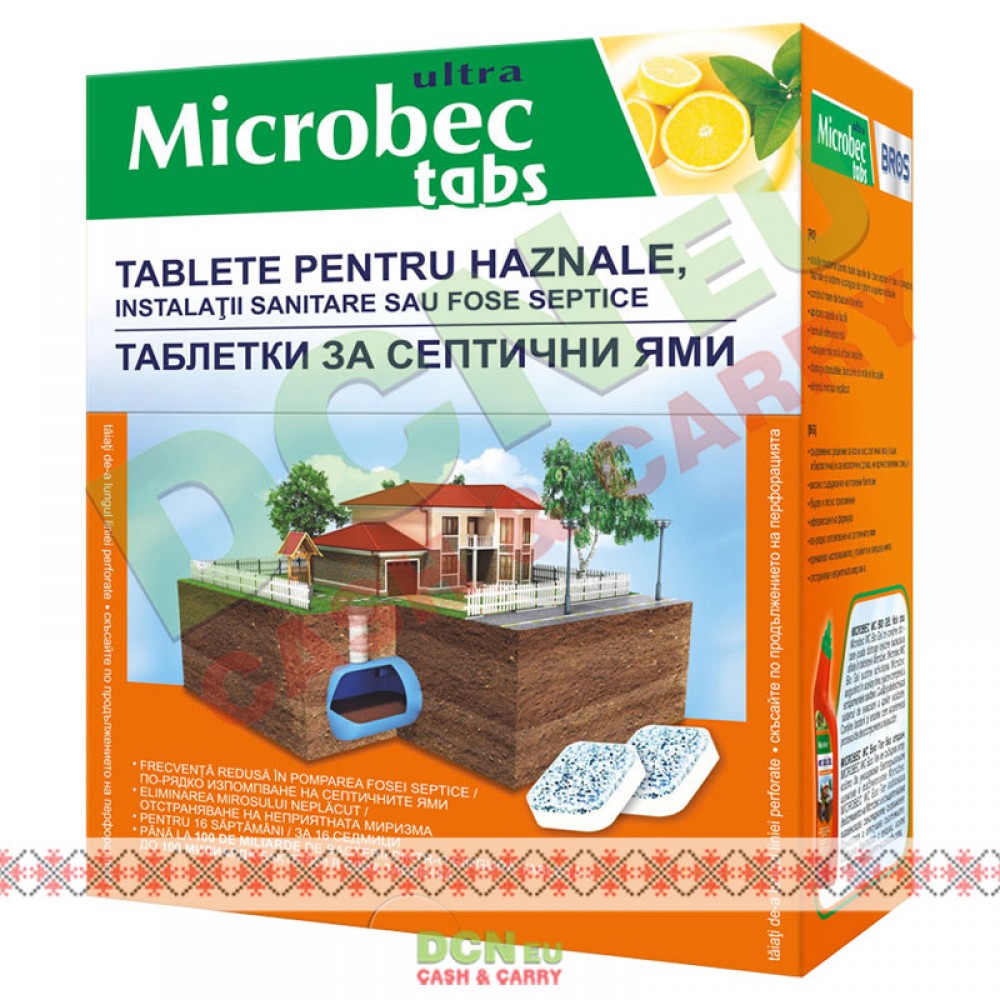 MICROBEC TRATAMENT PENTRU FOSE SEPTICE TABLETE 20G 16/SET