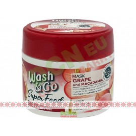 WASH&GO MASCA PAR 300ML SUPER FOOD GRAPE MACADAMIA