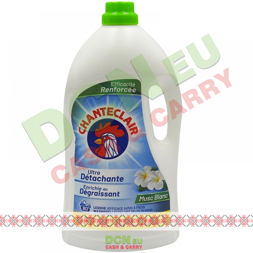 Chanteclair Lessive musc Blanc 4 l