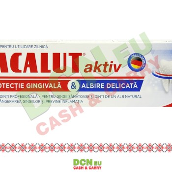 LACALUT PASTA DINTI 75ML AKTIV  ALBIRE DELICATA