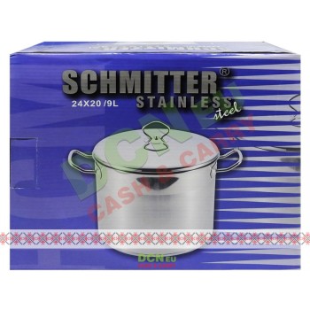 SCHMITTER OALA INOX CU CAPAC 24CM 9L 302.24 INC