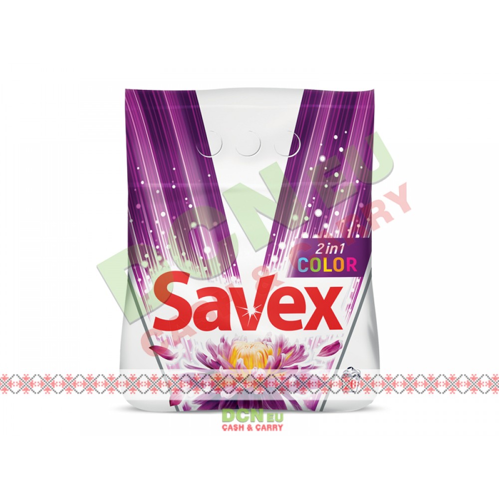 SAVEX DETERGENT RUFE AUTOMAT 2KG  2IN1 COLOR