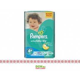 PAMPERS NEW GIANT PACK NR4+ 9-16/10-15KG 70BUC