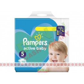 PAMPERS ACTIVE BABY NR.5 11-16KG 78BUC GP