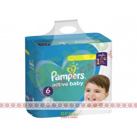 PAMPERS ACTIVE BABY NR.6 13-18KG 68BUC GP
